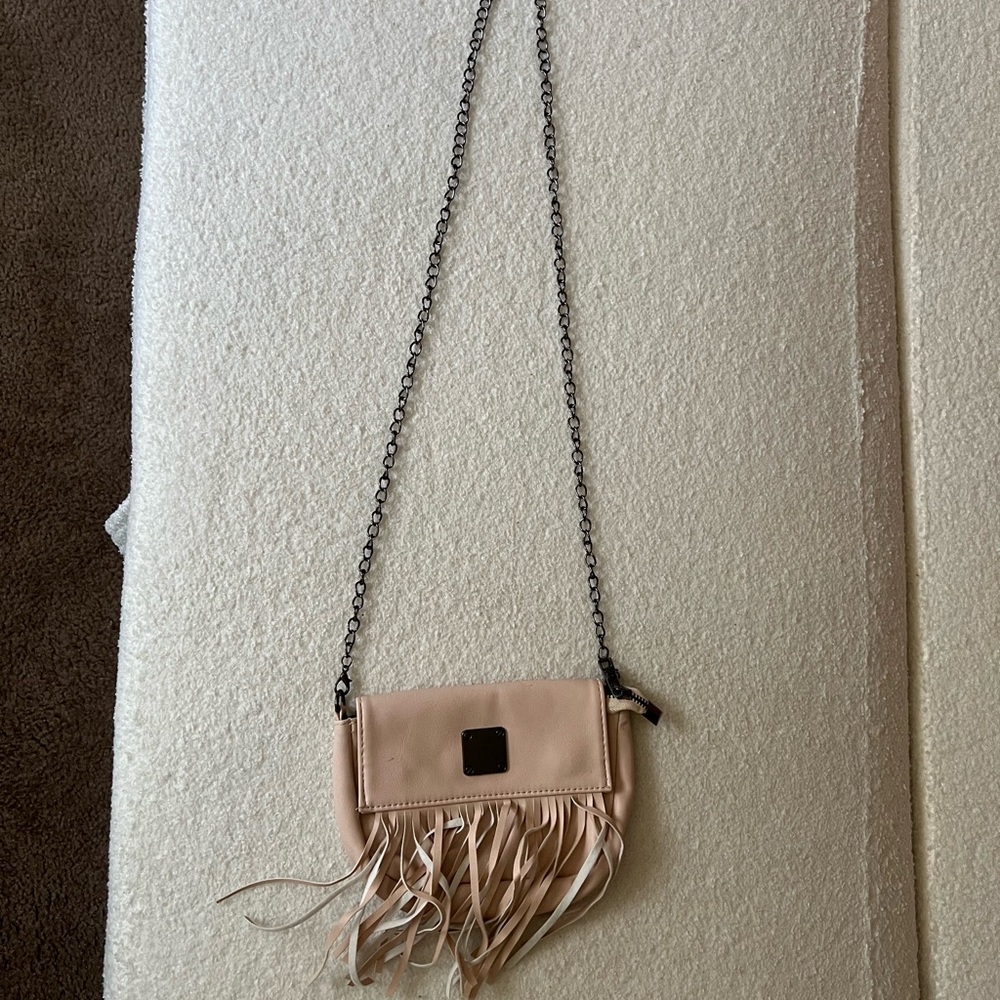 Fringe Chain satchel